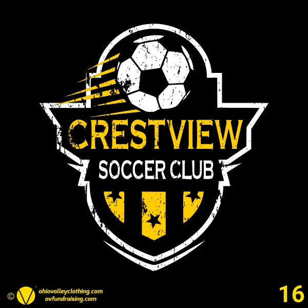 Crestview Soccer Club - Rebellion Soccer 2026 Design 16