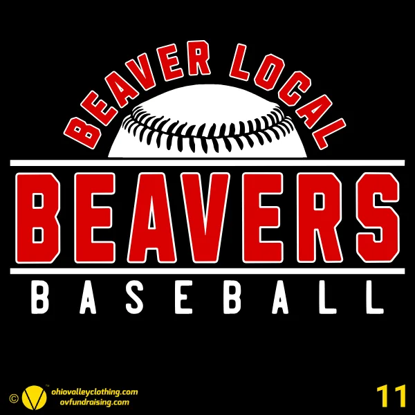 Beaver Local Baseball 2026 Design 11