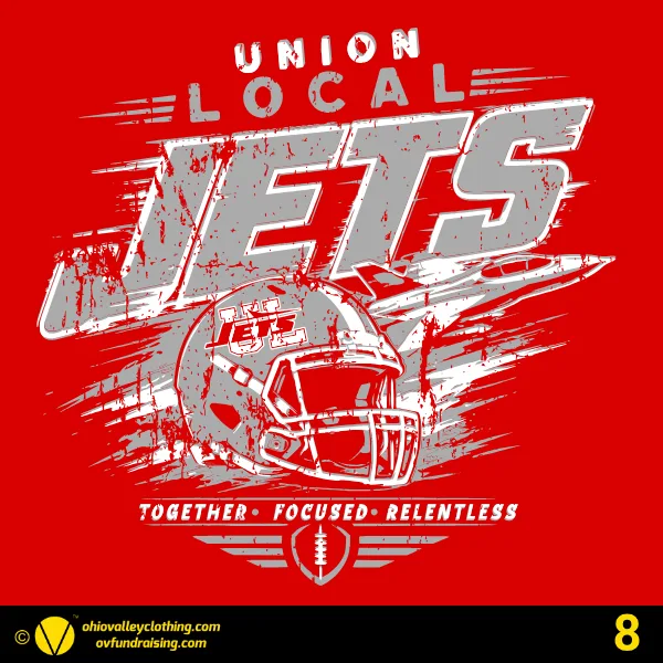 Union Local Little Jets Football 2026 Design 08