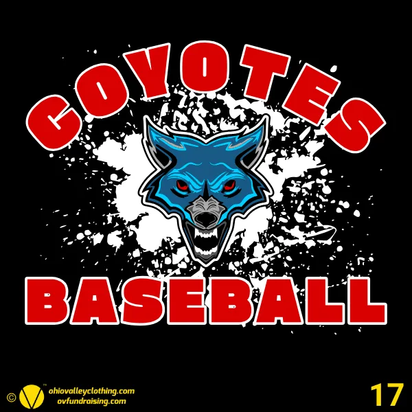 SV Coyotes Baseball Club Fall 2024 Design 17