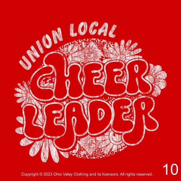 Union Local Cheerleaders 2023 Fundraising Sample Design Page 10