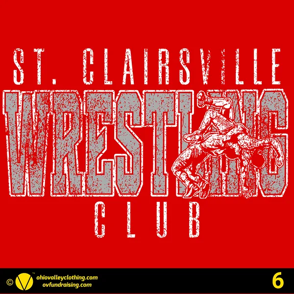 St. Clairsville Wrestling Club 2024-2025 Design 06