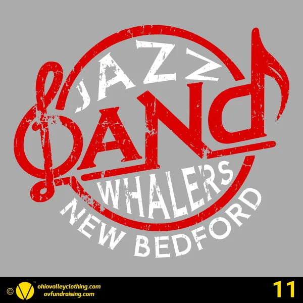 New Bedford High School Jazz Band 2026 Design 11
