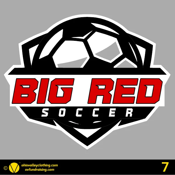 Steubenville Big Red Soccer Spring 2026 Design 07