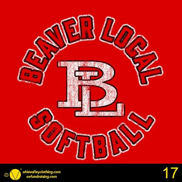 Beaver Local Softball 2024 Design 17