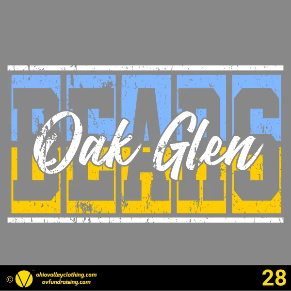 Oak Glen High School Golf 2026 Design 28