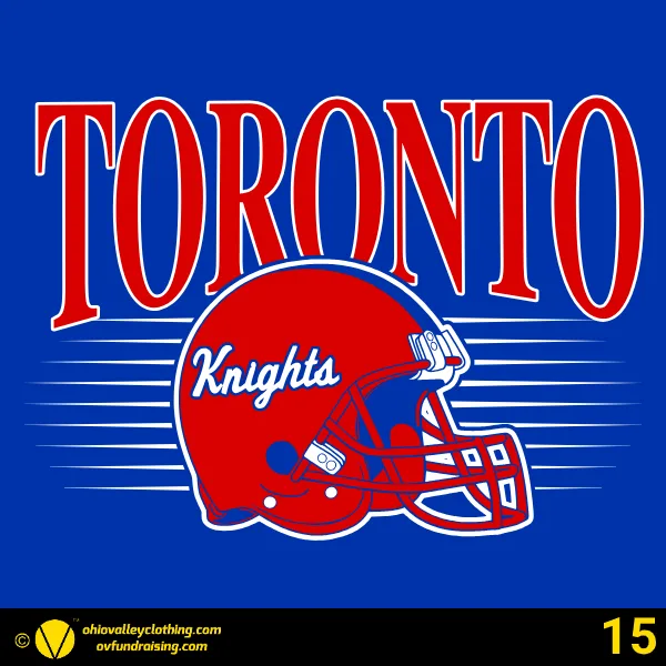Toronto High School Football 2025 Design 15
