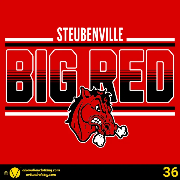 Steubenville Big Red Boys Soccer 2025 Design 36