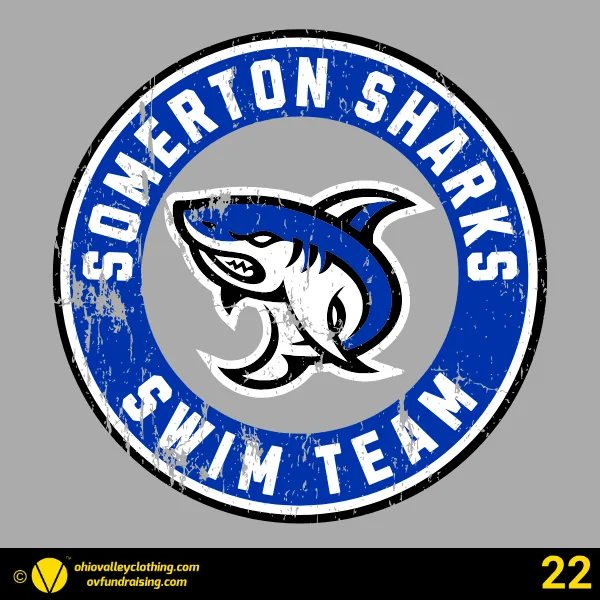 Somerton Sharks Swim Team 2026 Design 22