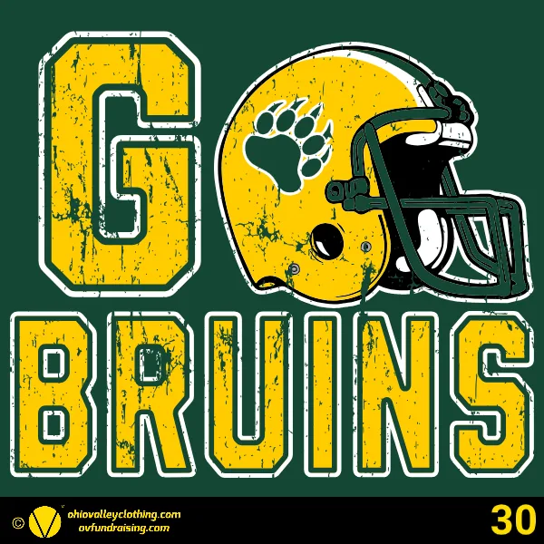 Brooke Middle School Football 2025 Design 30