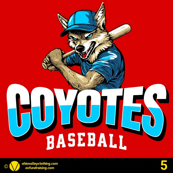 SV Coyotes Baseball Club Fall 2024 Design 05