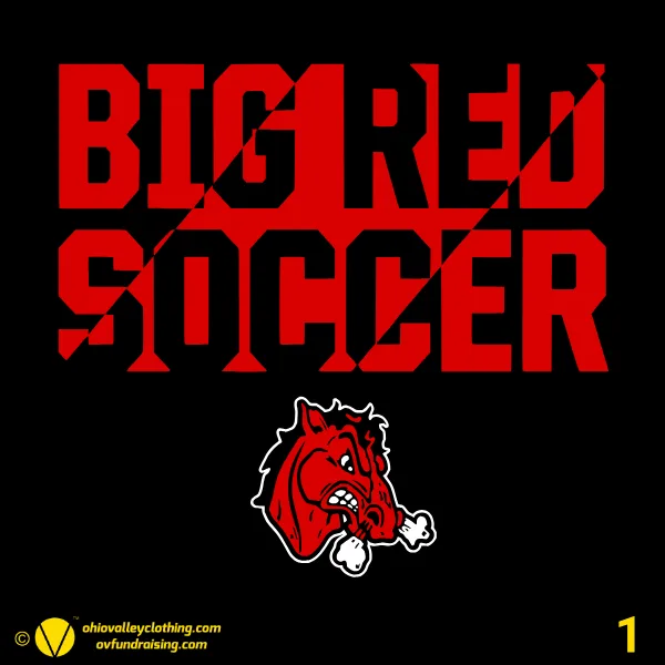 Steubenville Big Red Soccer Spring 2026 Design 01