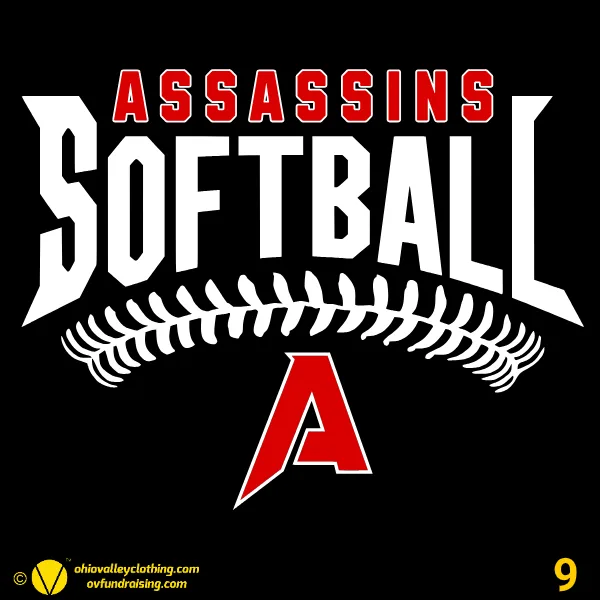 Assassins Softball 2025 Design 09