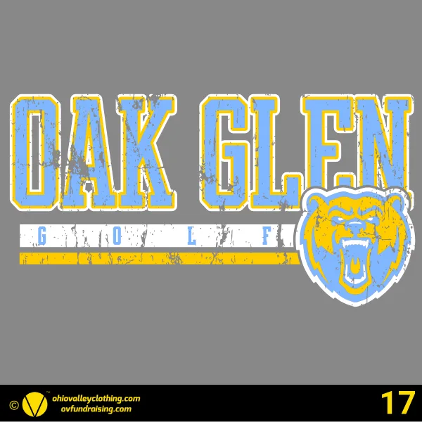 Oak Glen High School Golf 2026 Design 17