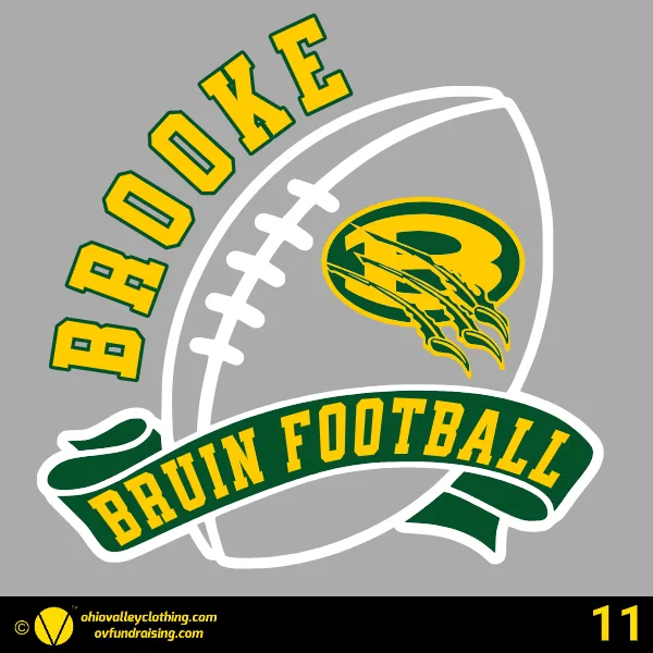 Brooke Bruin Youth Football & Cheer 2025 Design 11