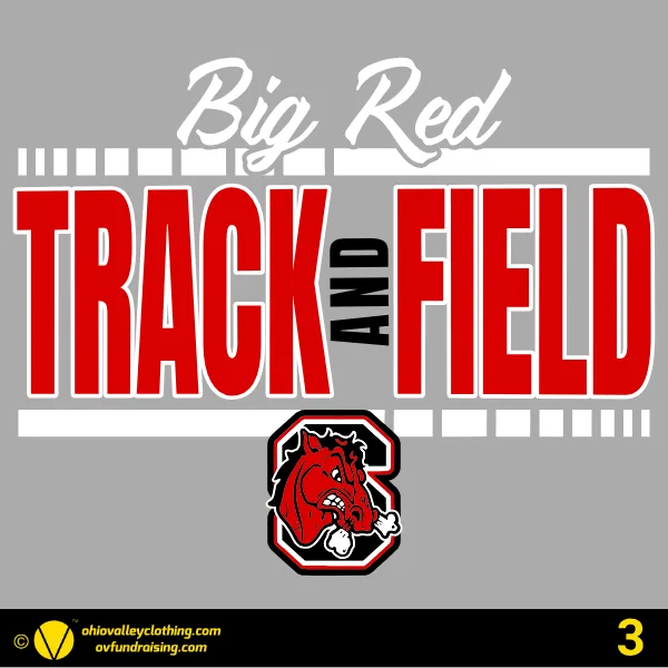 Steubenville Big Red Track 2026 Design 03