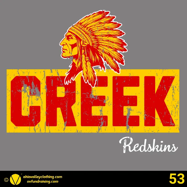 Indian Creek Football Boosters 2025 Design 53