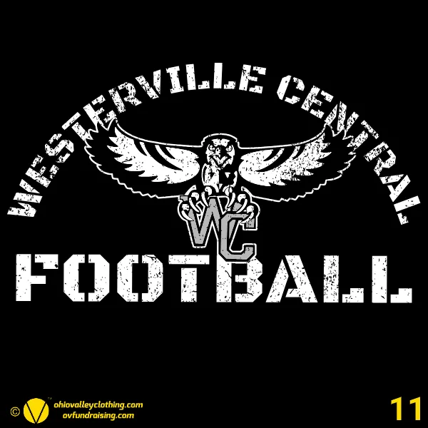 Westerville Central Football 2024 Design 11