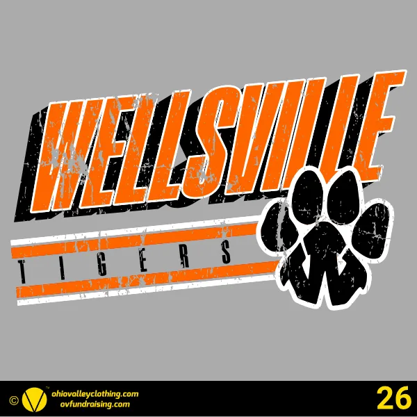 Wellsville Loud & Proud Cheer Boosters 2026 Design 26