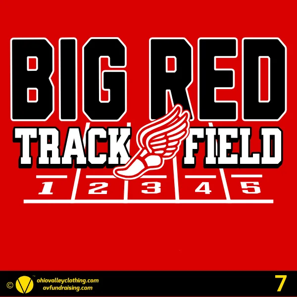 Steubenville Big Red Track 2026 Design 07
