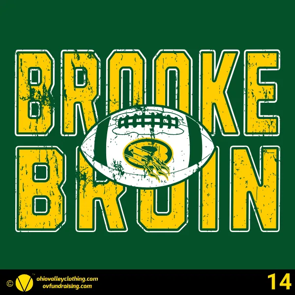 Brooke Bruin Youth Football & Cheer 2025 Design 14