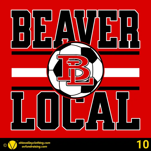 Beaver Local Boys Soccer 2024 Design 10