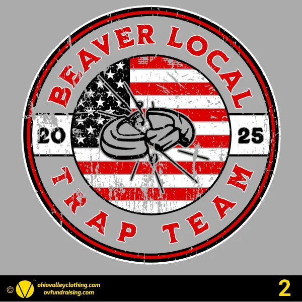 Beaver Local Trap Team 2025 Design 02