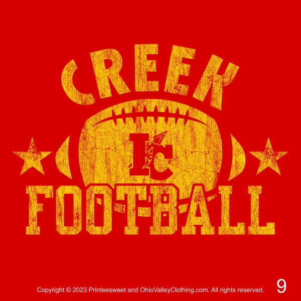 Indian Creek Boosters 2023 Football Designs Page 09