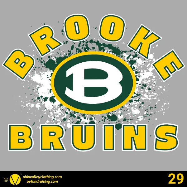 Brooke Middle School Baseball 2025 Design 29