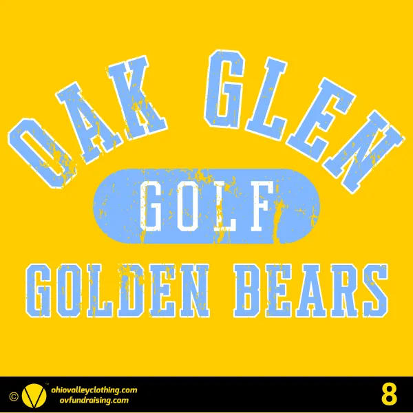 Oak Glen High School Golf 2026 Design 08