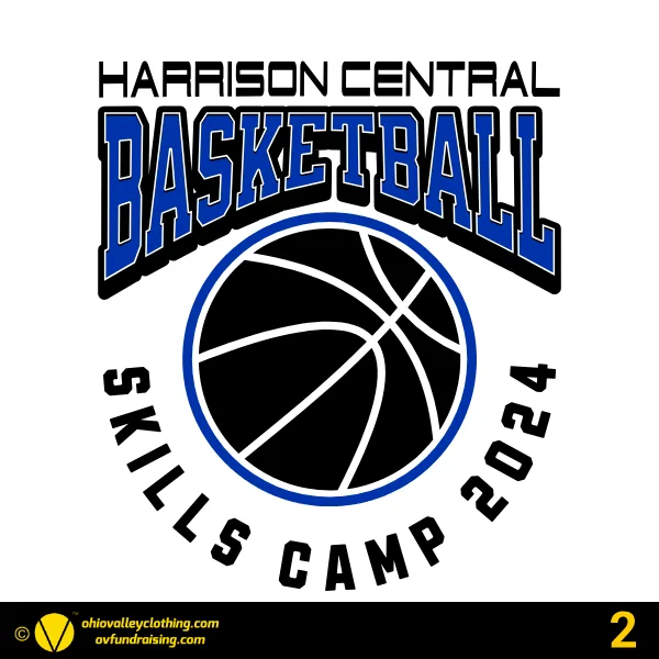 Harrison Central Basketball Skills Camp 2024- Design 02