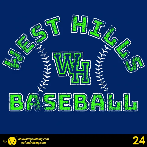 West Hills Baseball 2024 Design 24