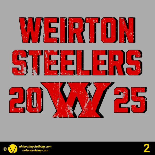 Weirton Steelers 2025 Design 02