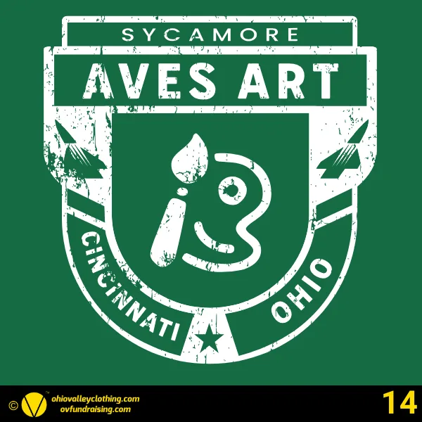 AVES Art K-12 at Sycamore Schools 2026 Design 14