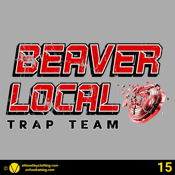 Beaver Local Trap Team 2025 Design 15