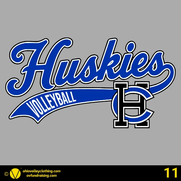 Harrison Central Volleyball Parents Club 2026 Design 11