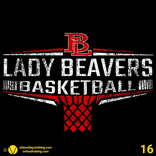 Beaver Local Ladies Basketball 2024 Design 16