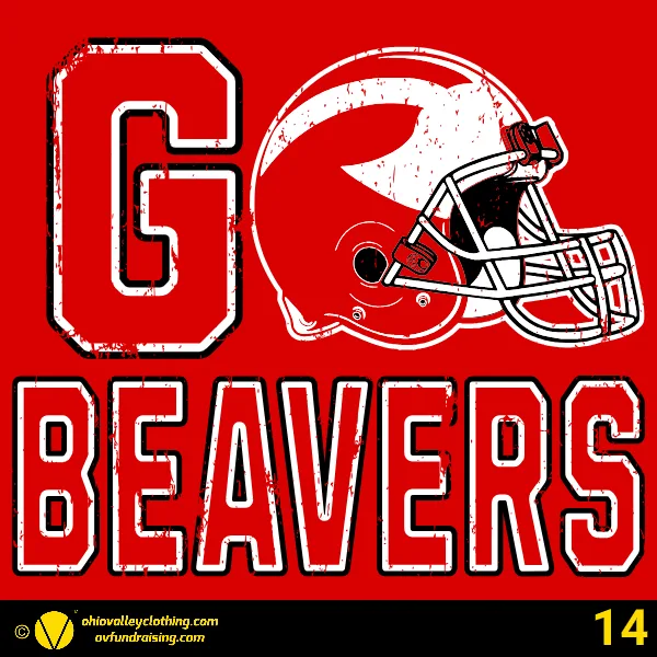 Beaver Local Touchdown Club 2025 Design 14