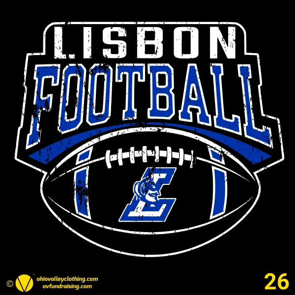 Lisbon Touchdown Club 2026 Design 26