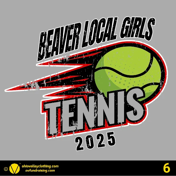 Beaver Local Girls Tennis Fall 2025 Design 06