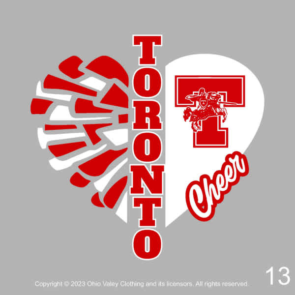Toronto Red Knights High School Cheerleaders Spring 2023 Fundraising Sample Designs Toronto High School Cheerleaders Spring 2023 Fundraising Design Samples 001 Page 13