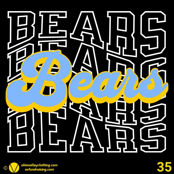Oak Glen Jr. Bears Cheer 2025 Design 35