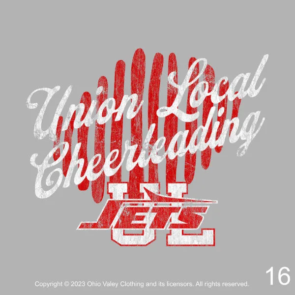 Union Local Cheerleaders 2023 Fundraising Sample Design Page 16