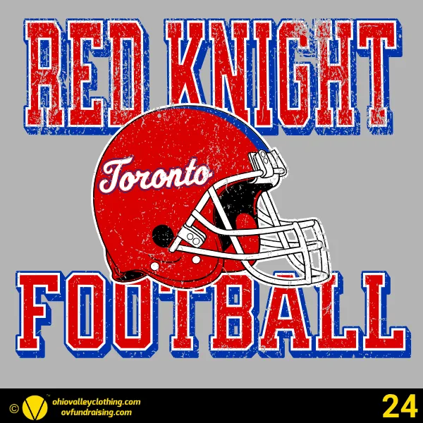 Toronto High School Football 2024 Design 24