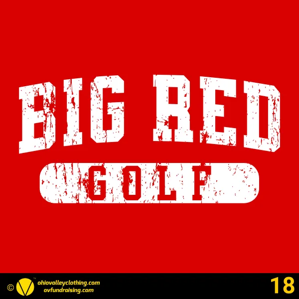 Steubenville Big Red Golf 2026 Design 18