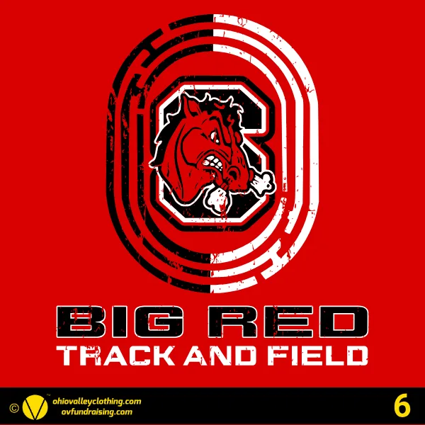 Steubenville Big Red Track 2026 Design 06