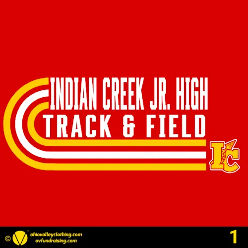 Indian Creek Jr. High Track 2026 Sample Designs