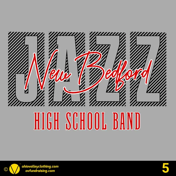 New Bedford High School Jazz Band 2026 Design 05