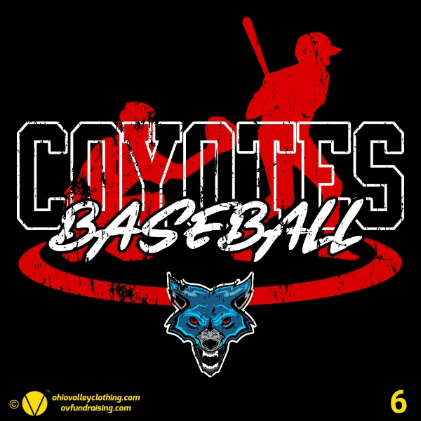 Coyotes Baseball Spring 2026 Design 06