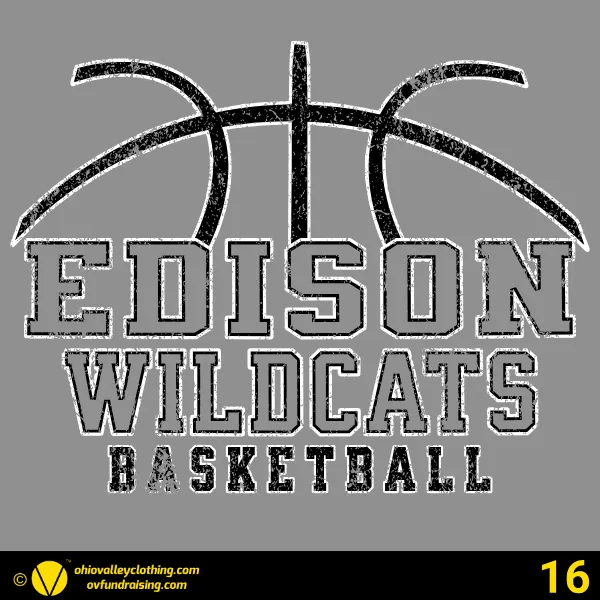 Edison Boys Basketball 2024 Design 16